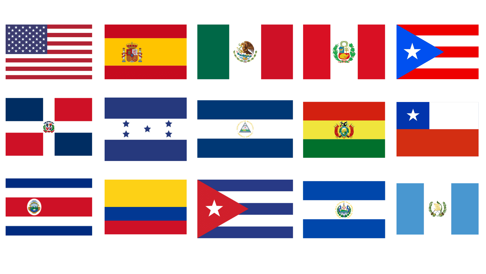 Paises bandera